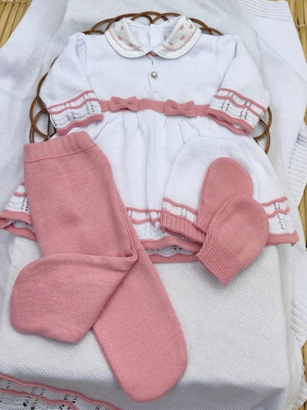 Kit Saída Maternidade em Tricô